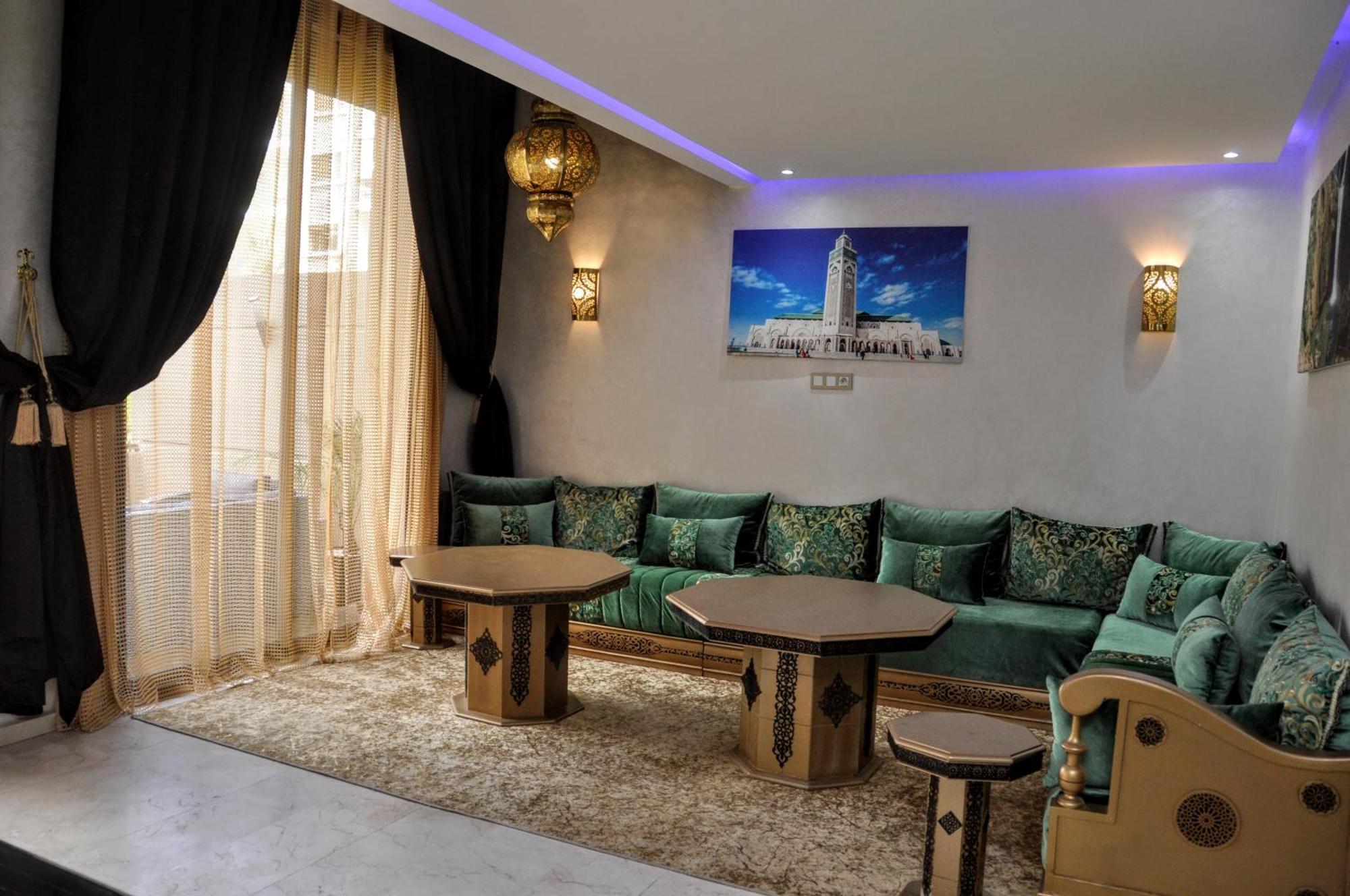 Royal Deluxe Gold - Marrakech, Luxe Pool View Leilighet Marrakesh Eksteriør bilde