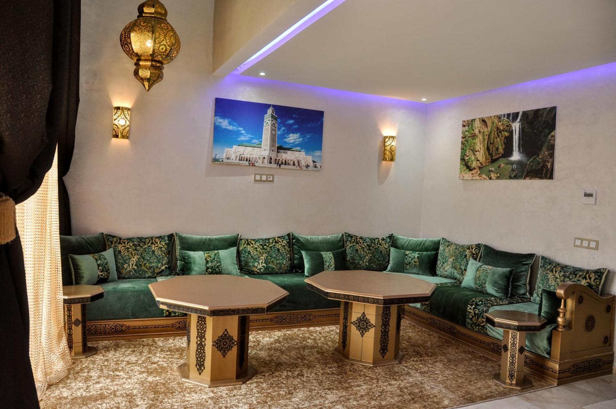 Royal Deluxe Gold - Marrakech, Luxe Pool View Leilighet Marrakesh Eksteriør bilde