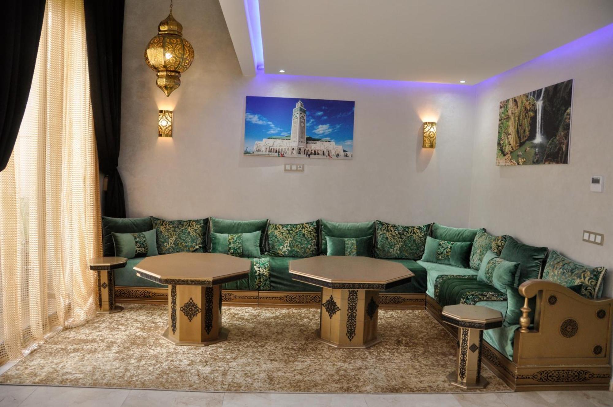 Royal Deluxe Gold - Marrakech, Luxe Pool View Leilighet Marrakesh Eksteriør bilde