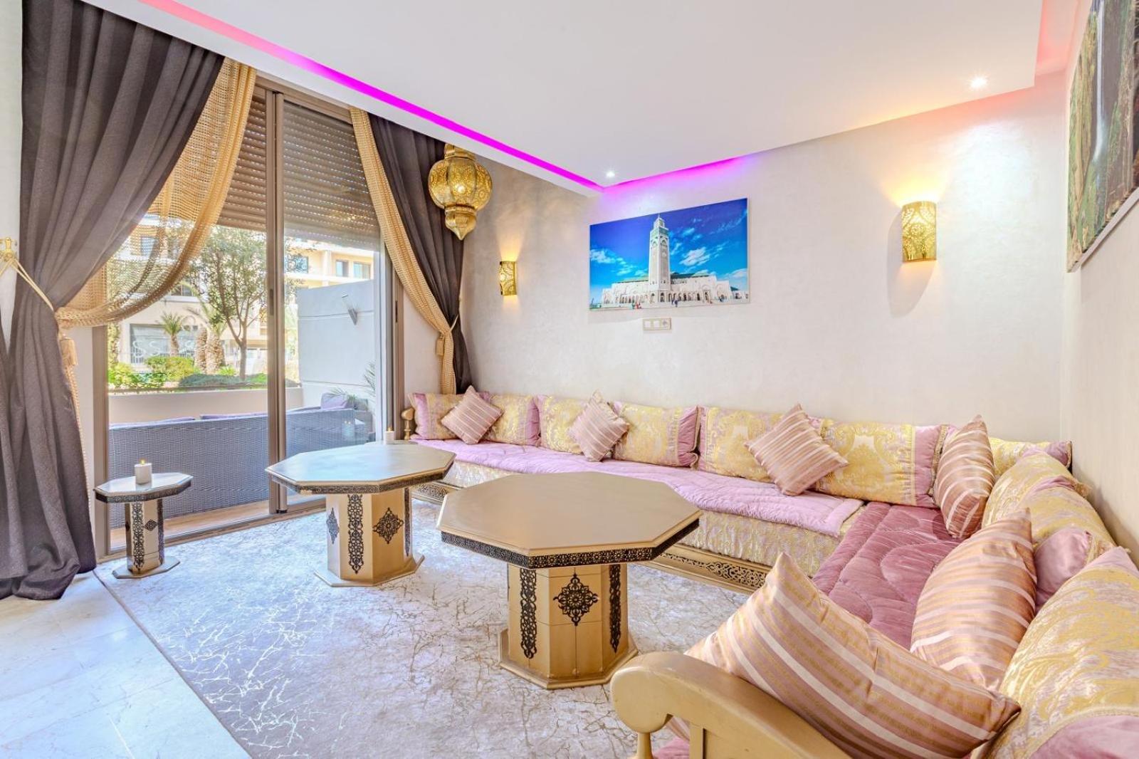Royal Deluxe Gold - Marrakech, Luxe Pool View Leilighet Marrakesh Eksteriør bilde